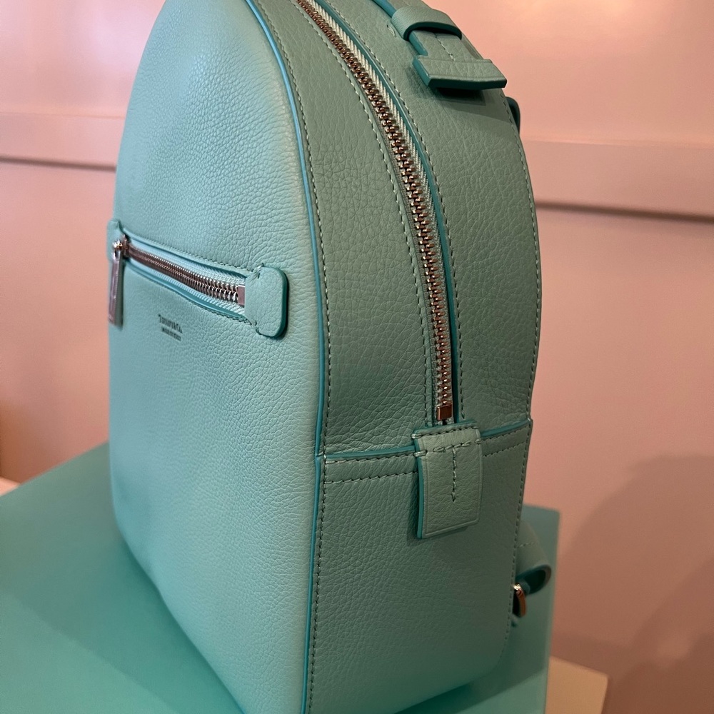 AUTHENTIC Tiffany & Co. Tiffany Blue Backpack - Picture 9 of 16